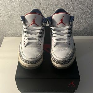 Jordan 3 True Blue OG 2016, Size : 9